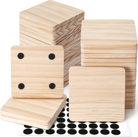 Custom wood coasters